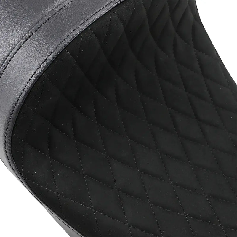 Drag Specialties EZ-ON laag profiel solo-zadel voor Harley