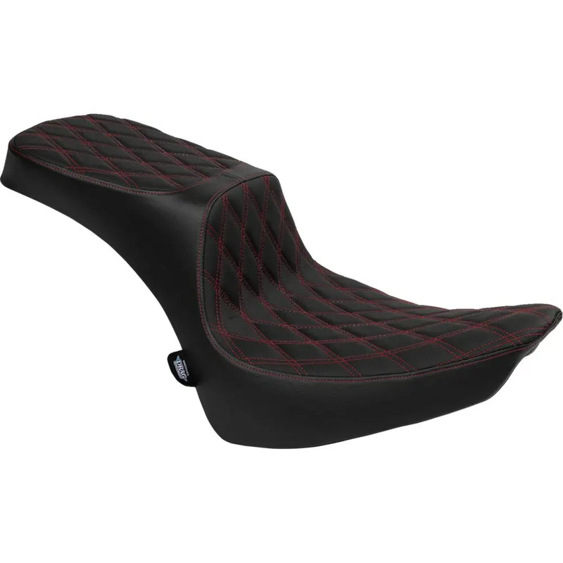 Drag Specialties Performance Predator 2-Up-zadel voor Harley