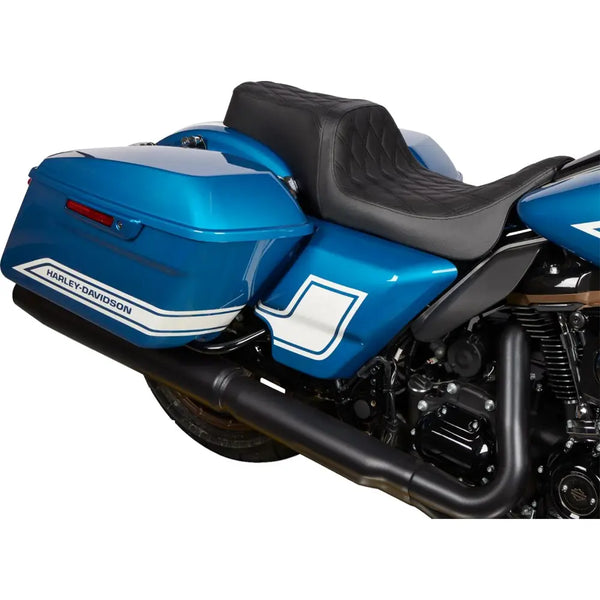 Drag Specialties Performance Predator 1-Up-zadel voor Harley