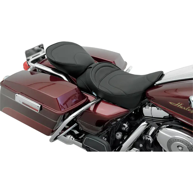 Drag Specialties EZ Glide II Solo Passagierszadel voor Harley 