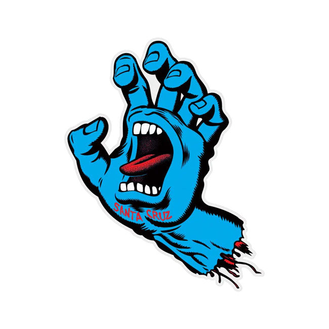 Santa Cruz Schreeuwende Hand Sticker 10 stuks