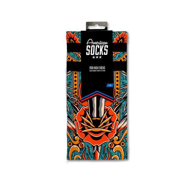 American Socks Dagger Handtekening Sokken