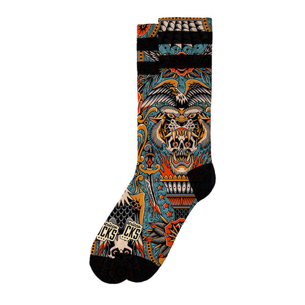 American Socks Dagger Handtekening Sokken