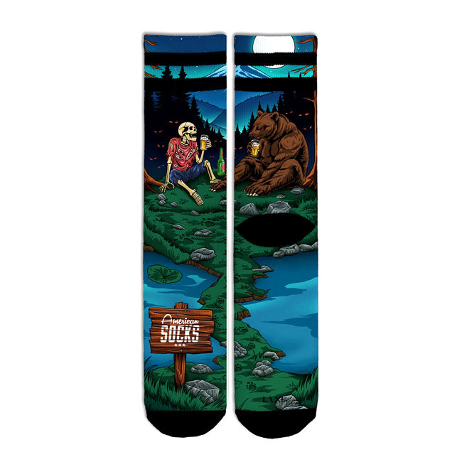American Socks Riverbank Pals Handtekening Sokken
