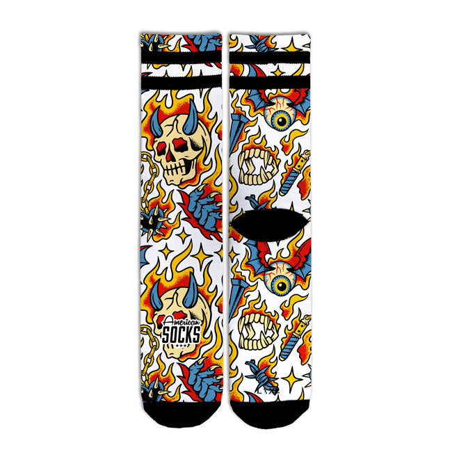 American Socks Wicked Handtekening Sokken