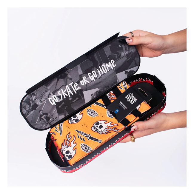American Socks Skateboard Geschenkverpakking Handtekening Sokken