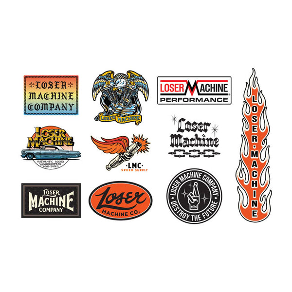 Loser Machine LMC Stickerpakket XI
