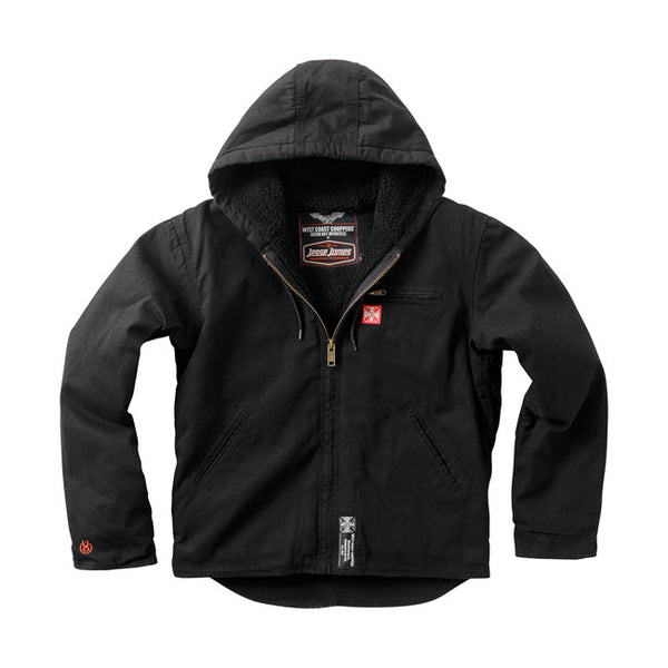 West Coast Choppers Sherpa gevoerde Canvas werkjas