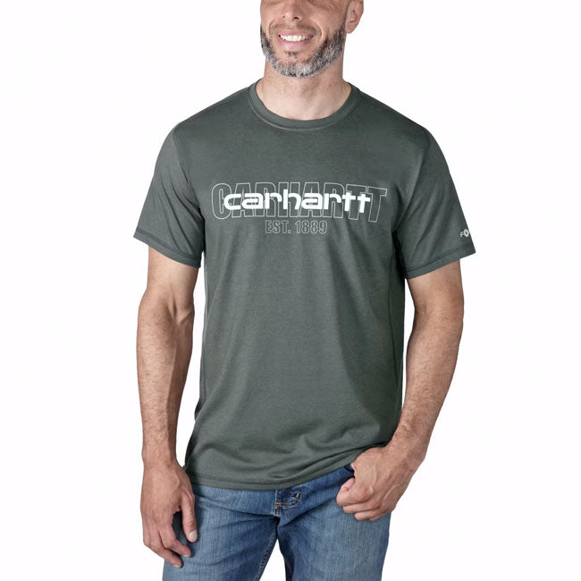 Carhartt Force Logo Grafisch T-shirt