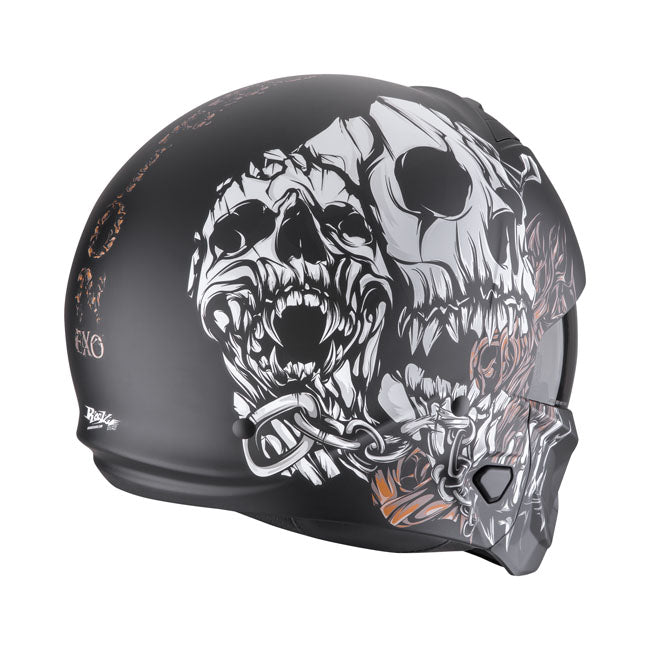 Scorpion Exo-Combat II Motorhelm