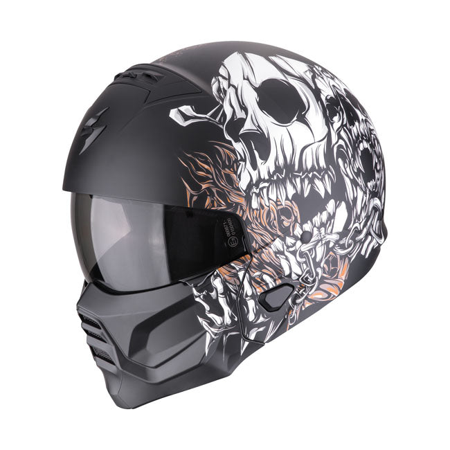 Scorpion Exo-Combat II Motorhelm