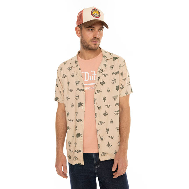 Von Dutch Iso Shirt Korte Mouw