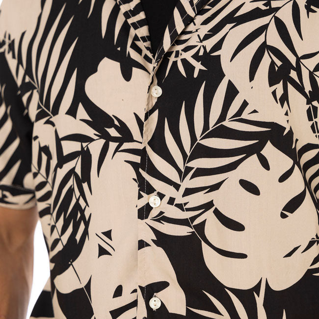 Von Dutch Palm Shirt Korte Mouw