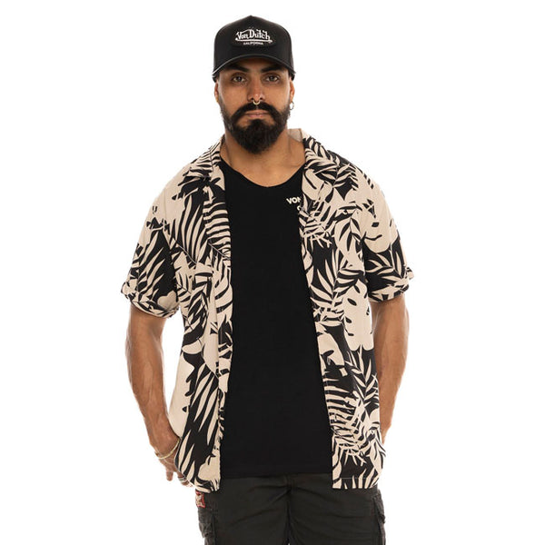 Von Dutch Palm Shirt Korte Mouw