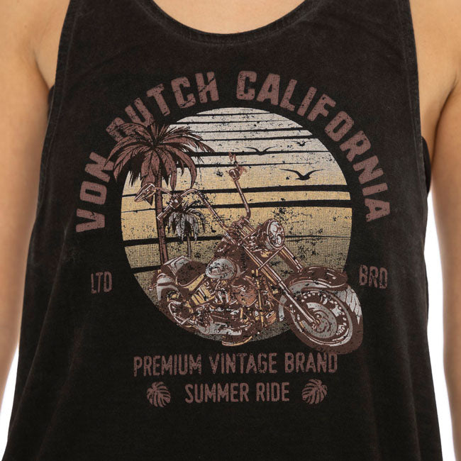 Von Dutch Café Race Tank Top Dames