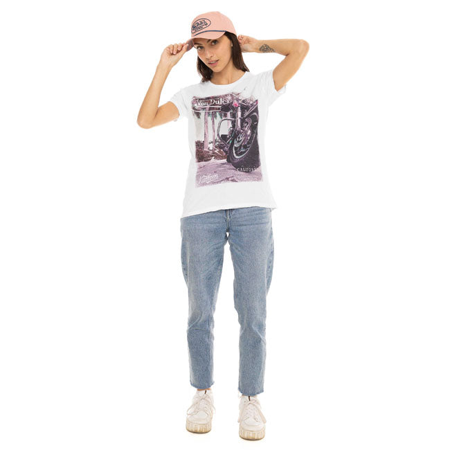 Von Dutch Moto T-Shirt Dames