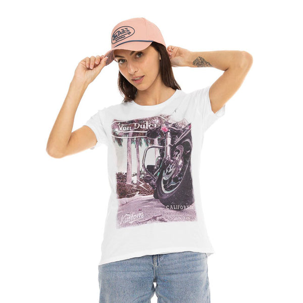Von Dutch Moto T-Shirt Dames