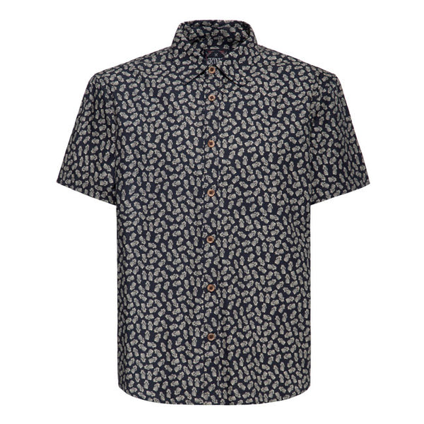 King Kerosin Ananas Korte Mouw Shirt