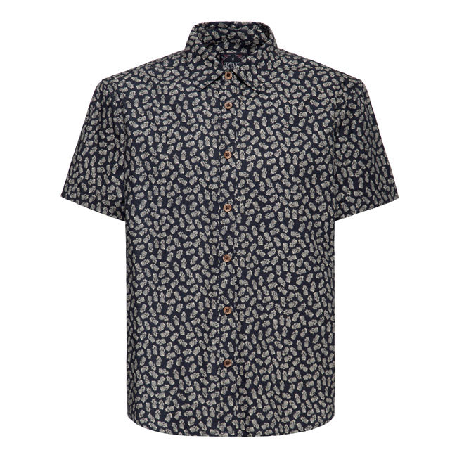 King Kerosin Ananas Korte Mouw Shirt