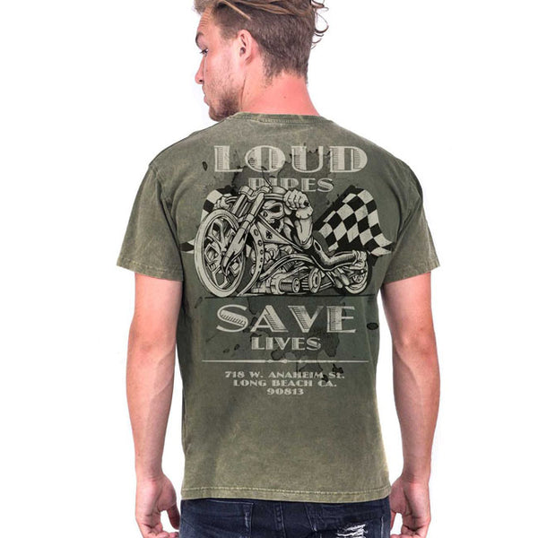 West Coast Choppers Luide Pijpen T-Shirt