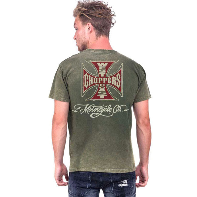 West Coast Choppers Motorfiets Co. Vintage T-shirt