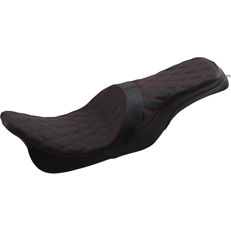 Drag Specialties Predator 2-Up Forward Seat voor Harley