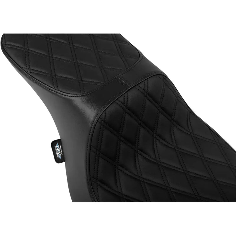 Drag Specialties Performance Predator 2-Up-zadel voor Harley