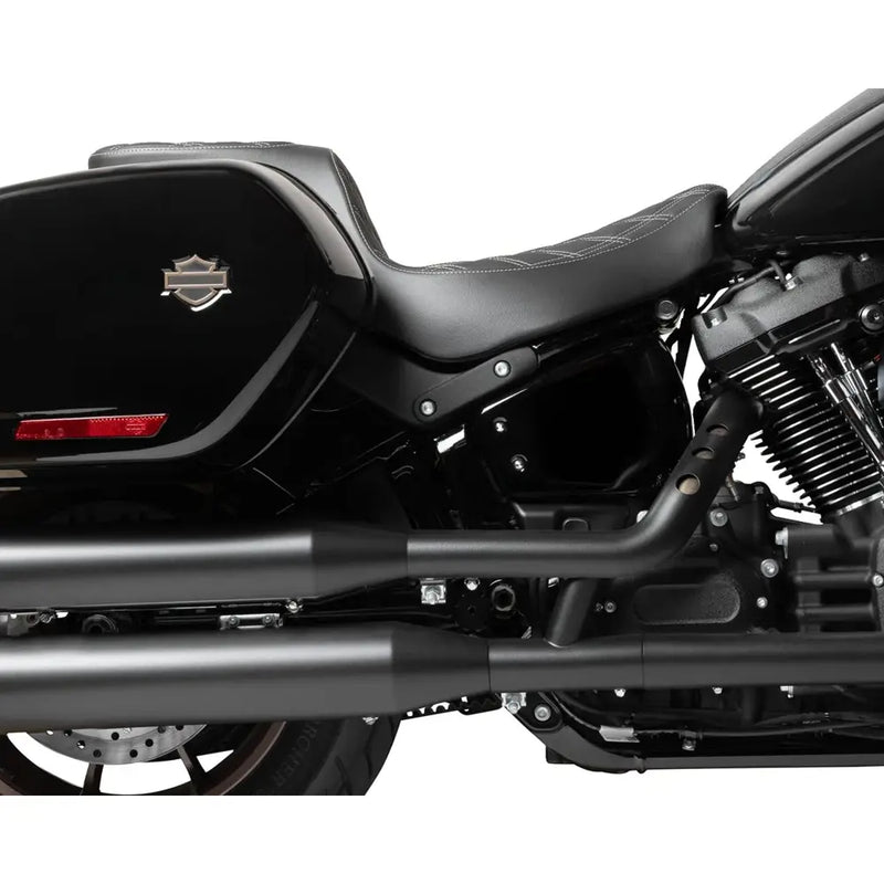 Drag Specialties Performance Predator 2-Up-zadel voor Harley