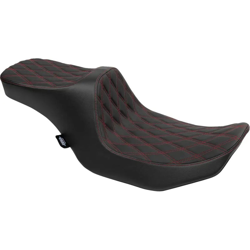 Drag Specialties Predator III 2-Up-zadel voor Harley