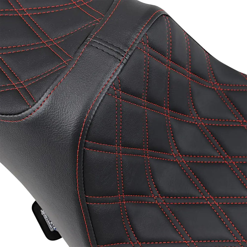 Drag Specialties Predator III Extended Reach Seat voor Harley