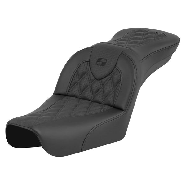 Saddlemen Roadsofa Lattice Stitch Zadel voor Harley