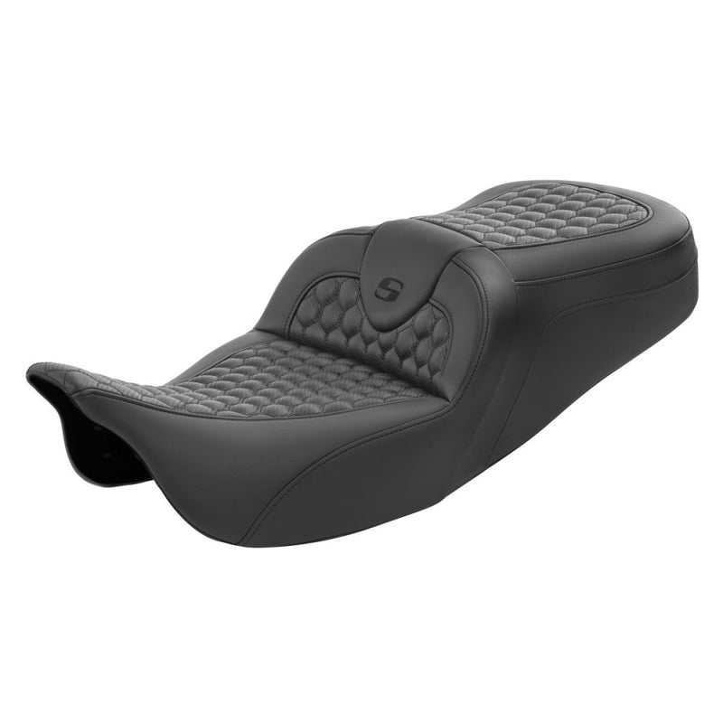 Saddlemen Roadsofa Honingraatzadel voor Harley