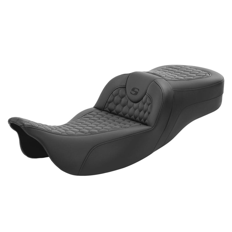 Saddlemen Roadsofa Verlengde Reach Honingraat Zadel voor Harley