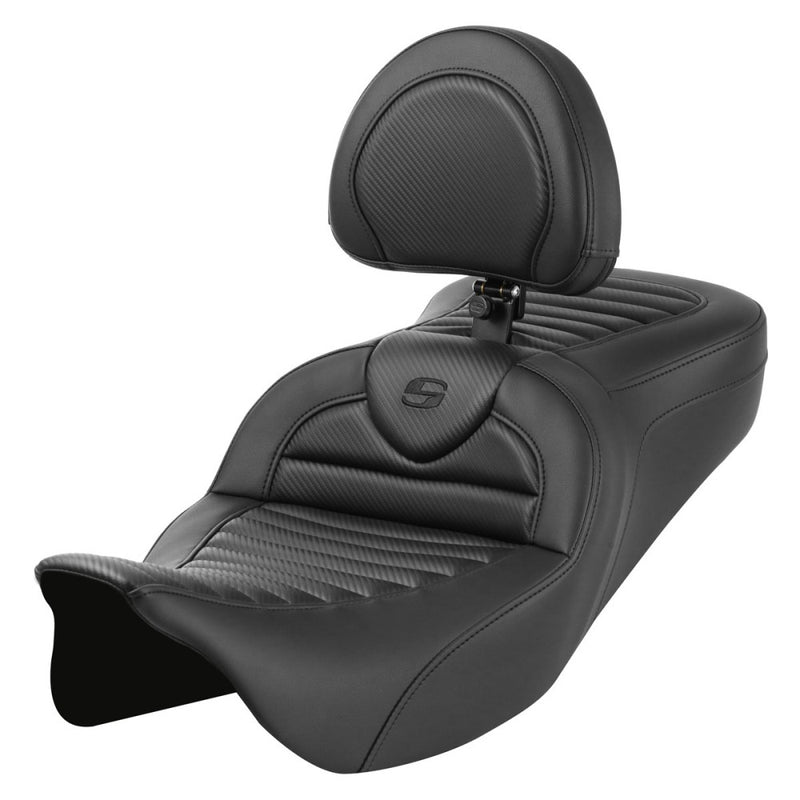 Saddlemen Roadsofa Tuck-n-Roll zadel voor Harley