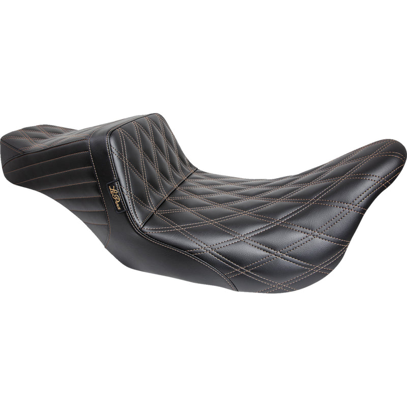 Le Pera Tailwhip 2-Up-zadel voor Harley