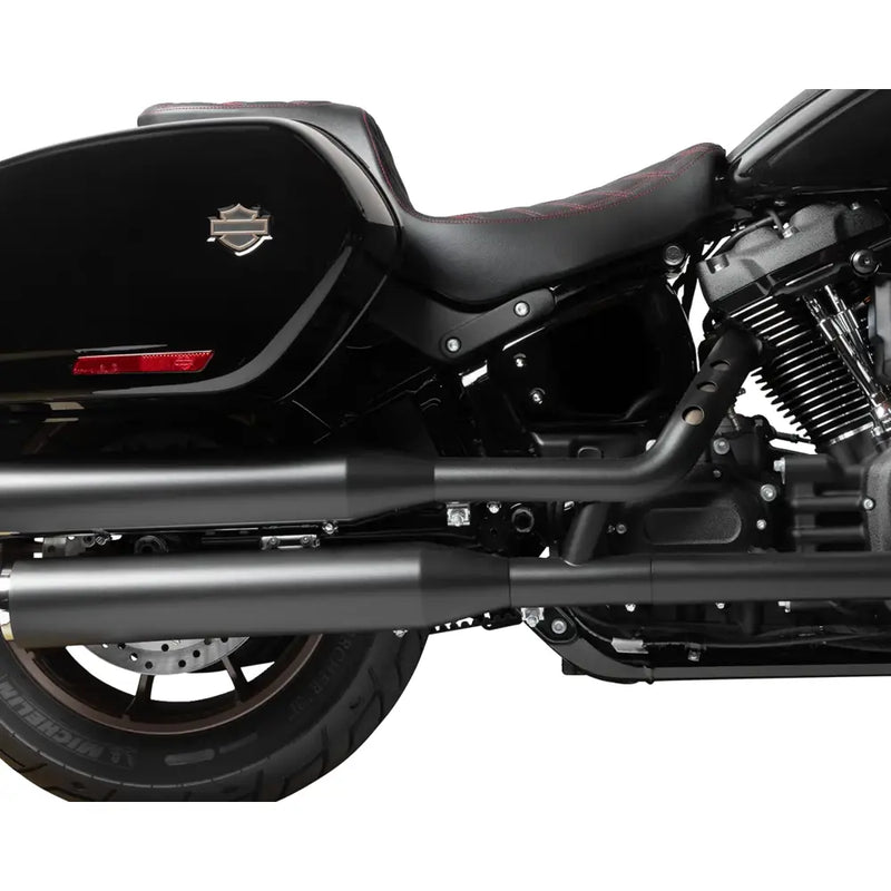 Drag Specialties Performance Predator 2-Up-zadel voor Harley