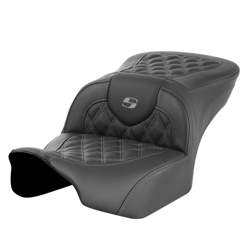Saddlemen Roadsofa Lattice Stitch Zadel voor Harley
