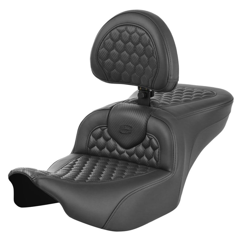 Saddlemen Roadsofa Honingraatzadel voor Harley