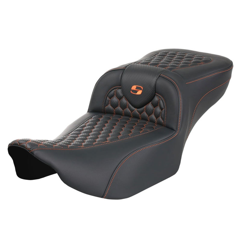 Saddlemen Roadsofa Verlengde Reach Honingraat Zadel voor Harley