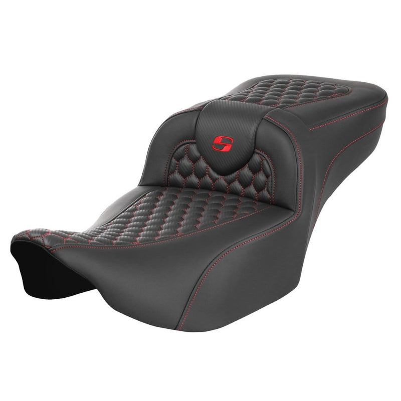 Saddlemen Roadsofa Verlengde Reach Honingraat Zadel voor Harley