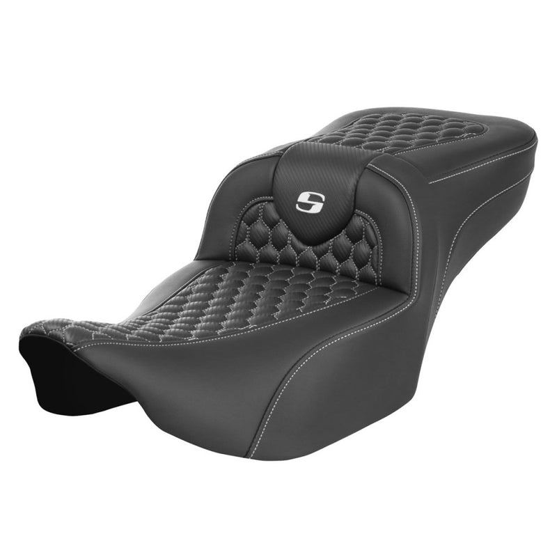 Saddlemen Roadsofa Verlengde Reach Honingraat Zadel voor Harley