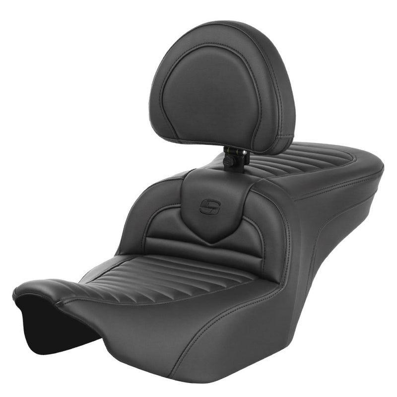 Saddlemen Roadsofa Tuck-n-Roll zadel voor Harley