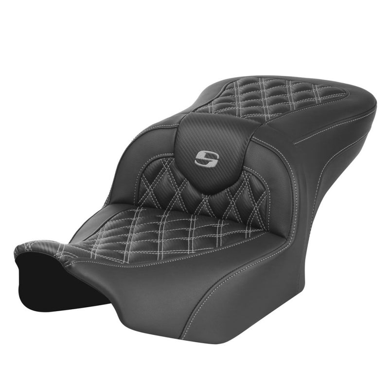 Saddlemen Roadsofa Lattice Stitch Zadel voor Harley