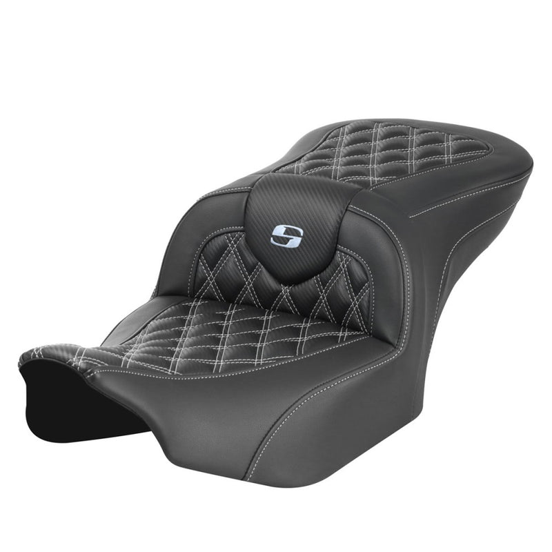 Saddlemen Roadsofa Lattice Stitch Zadel voor Harley