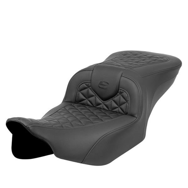 Saddlemen Roadsofa Verlengd Reik Tri Gripper Zadel voor Harley