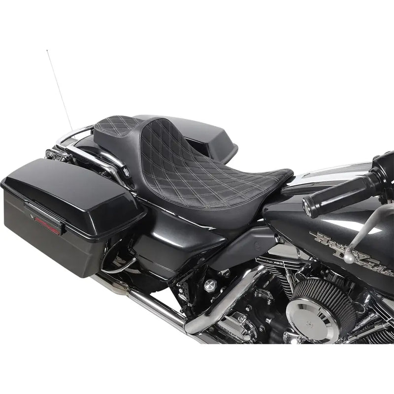 Drag Specialties Predator III Extended Reach Seat voor Harley
