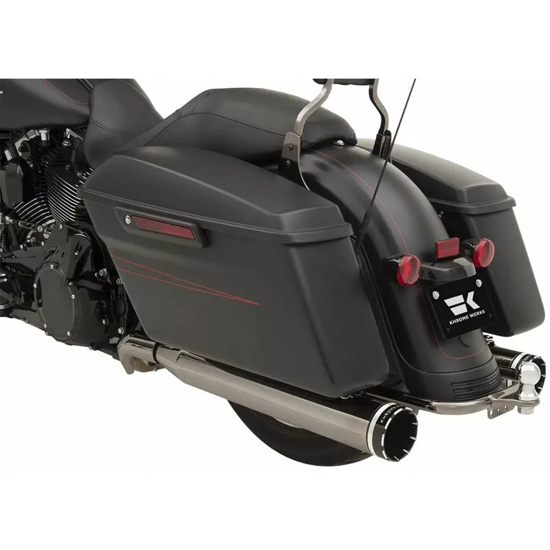 Khrome Werks Tweestaps Crossover Dominator Uitlaatsysteem voor Harley