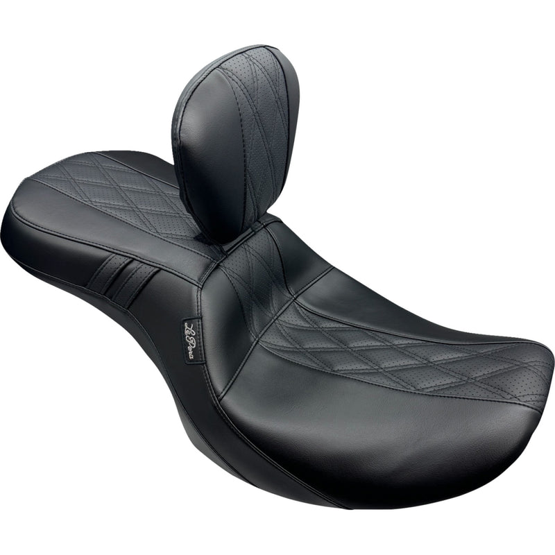 Le Pera Outcast 2-Up-zadel voor Harley