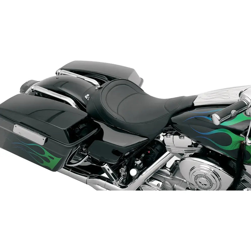 Drag Specialties Rugsteun met opbergvak voor Harley-solo-zadel