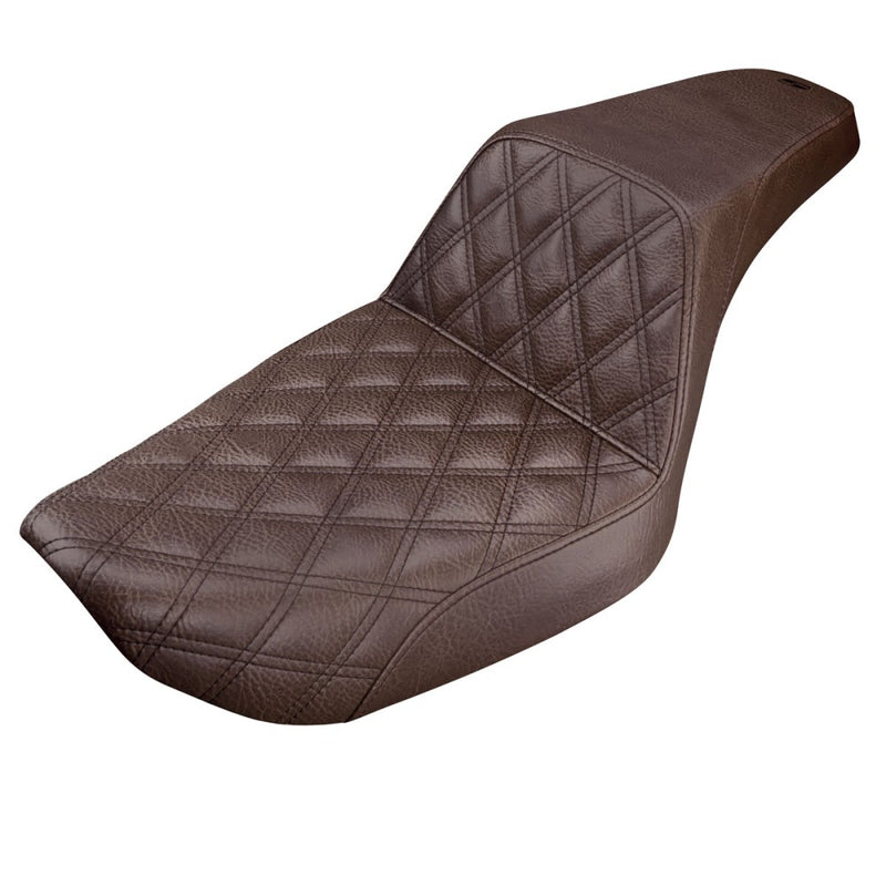 Saddlemen Step-Up Front Lattice Stitch voor Harley